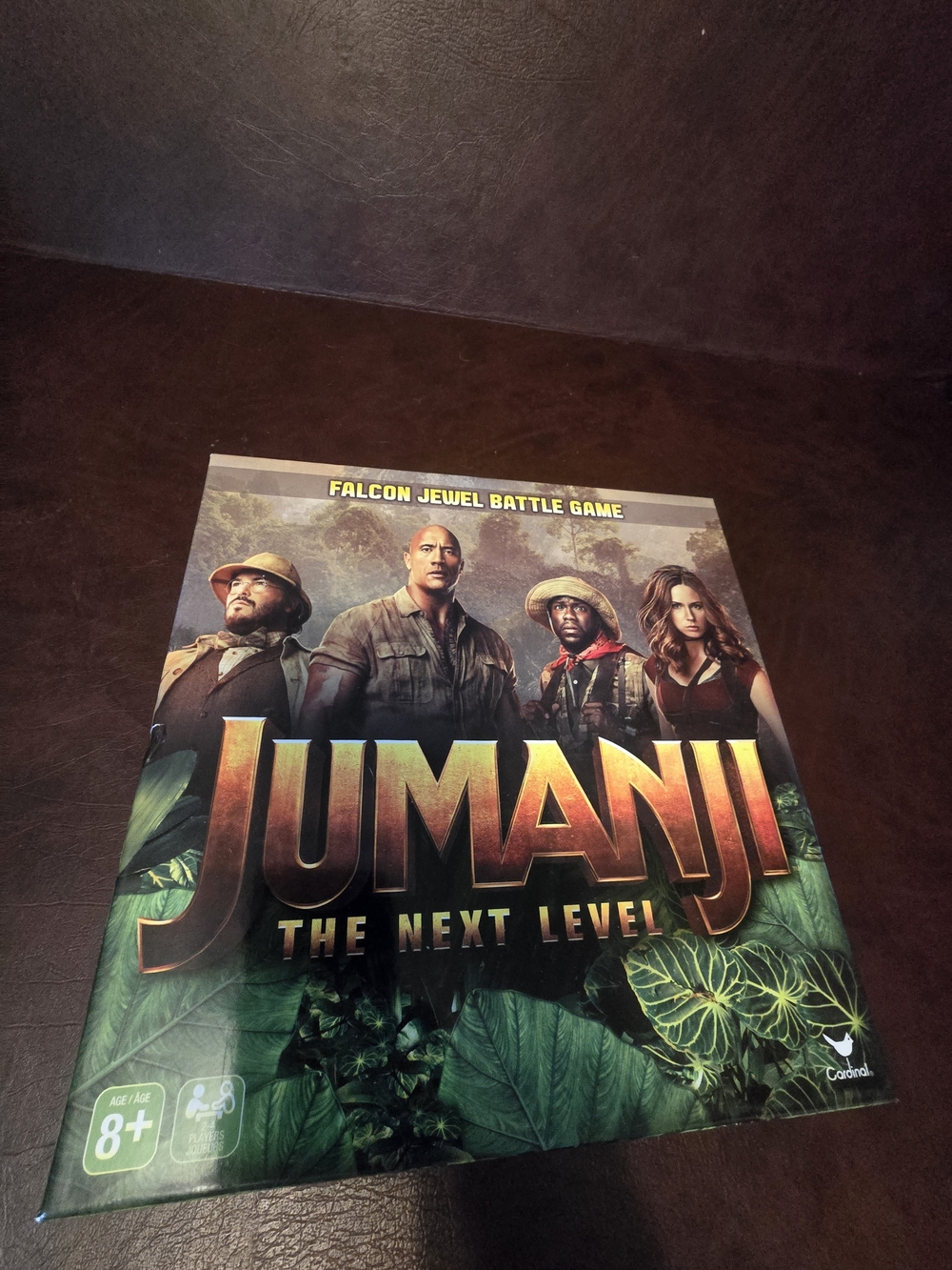 Jumanji: The Next Level Board Game - Green Cover